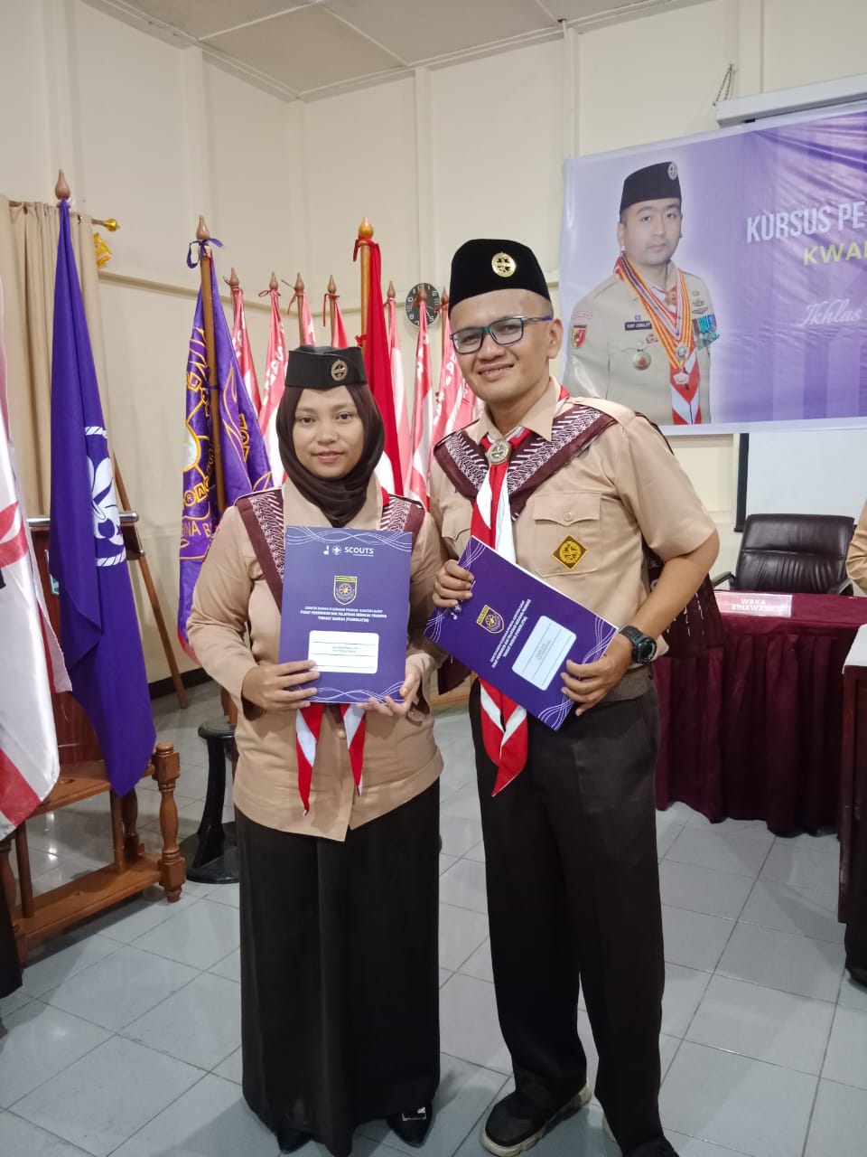 Dua Andalan Pramuka Padang Panjang Perkuat Korps Pelatih Melalui KPD