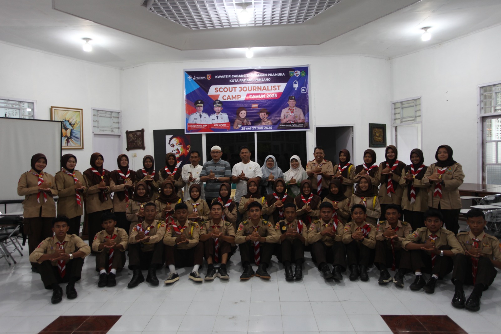 Scout Journalist Camp: Pramuka Padang Panjang Siapkan Jurnalis Muda Kreatif di Era Digital