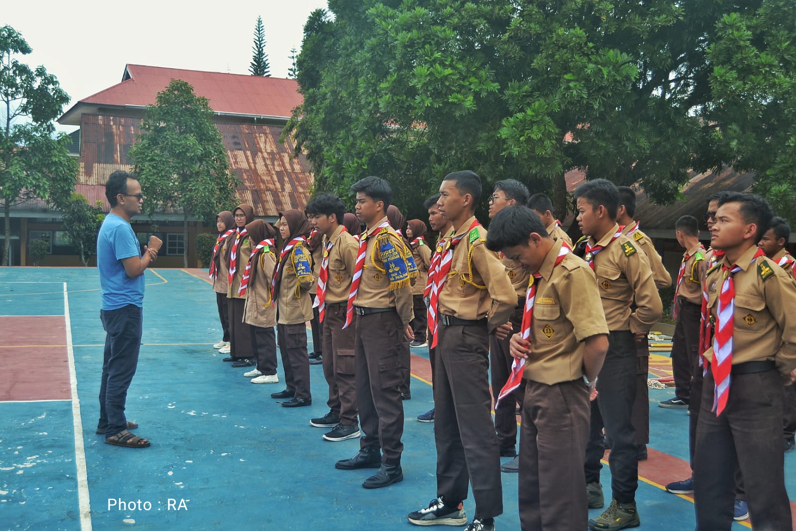 KWARTIR CABANG 12 KOTA PADANG PANJANG GELAR SELEKSI CALON KONTINGEN RAIMUNA NASIONAL 2023