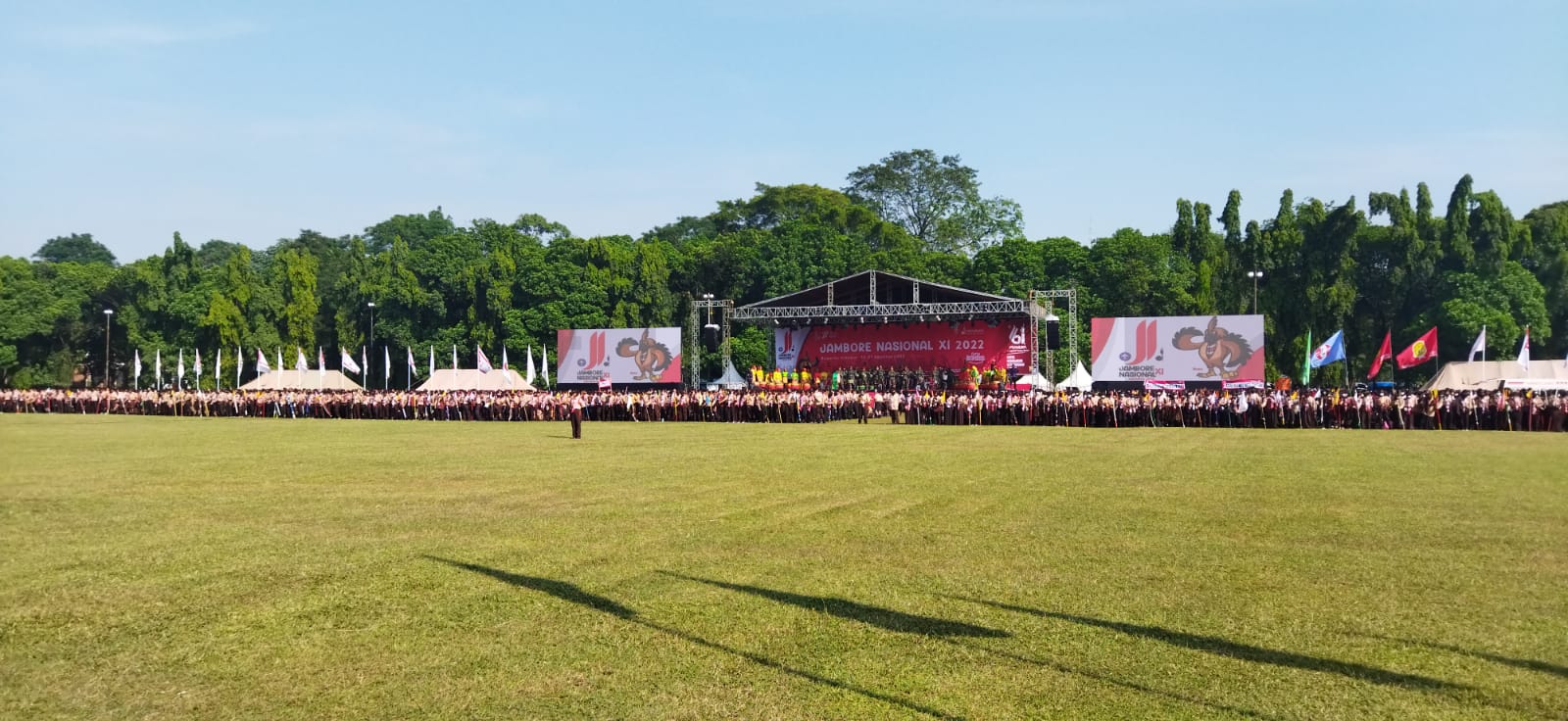 KETUA KWARTIR KETUA KWARTIR NASIONAL GERAKAN PRAMUKA BUDI WASESO MEMBUKA SECARA RESMI JAMBORE NASIOL PRAMUKA KE 11 TAHUN 2022 DI CIBUBUR JAKARTA GERAKAN PRAMUKA BUDI WASESO MEMBUKA SECARA RESMI JAMBORE NASIOL PRAMUKA KE 11 TAHUN 2022 DI CIBUBUR JAKARTA